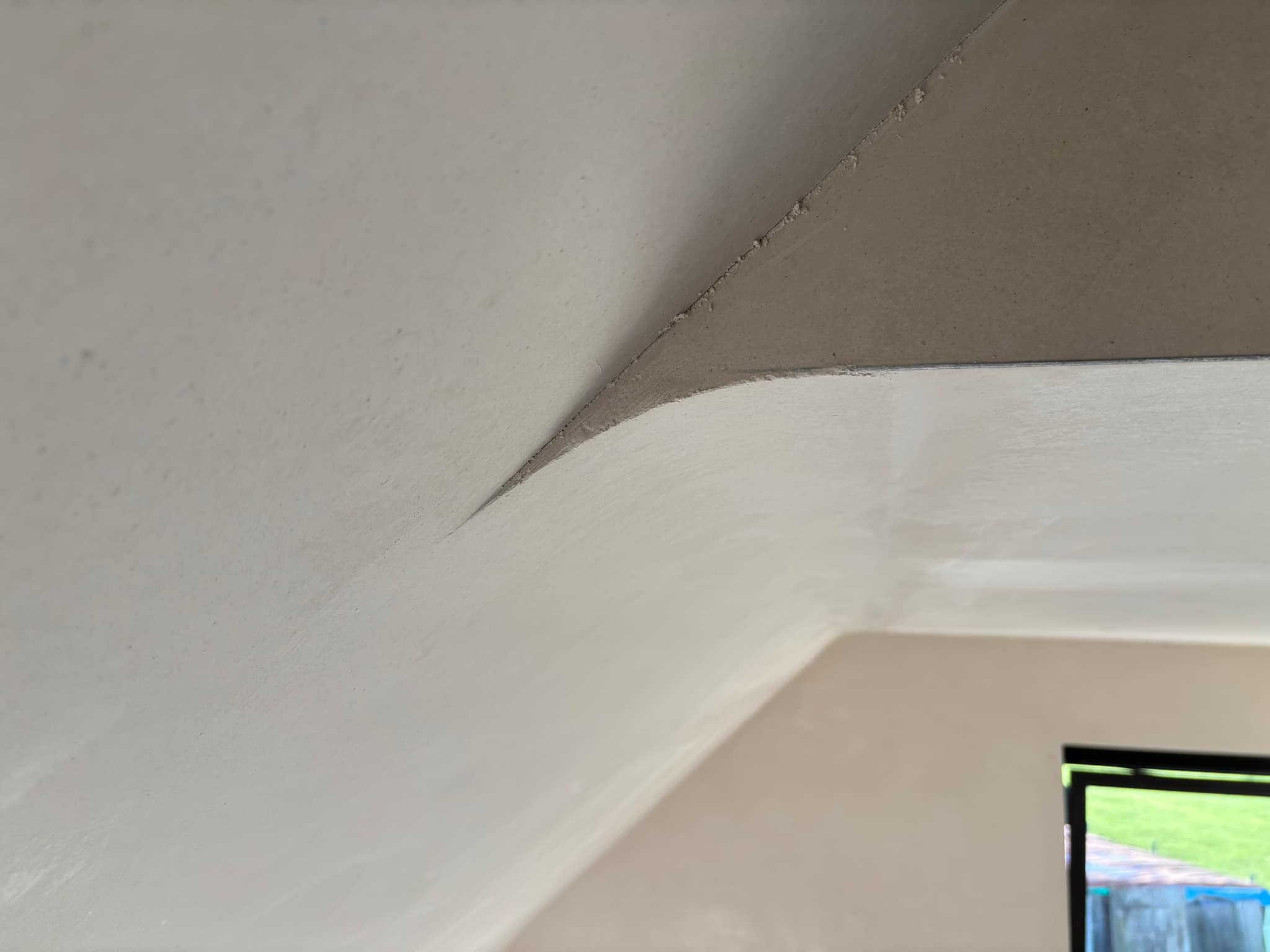 Gyprocwerken eindresultaat